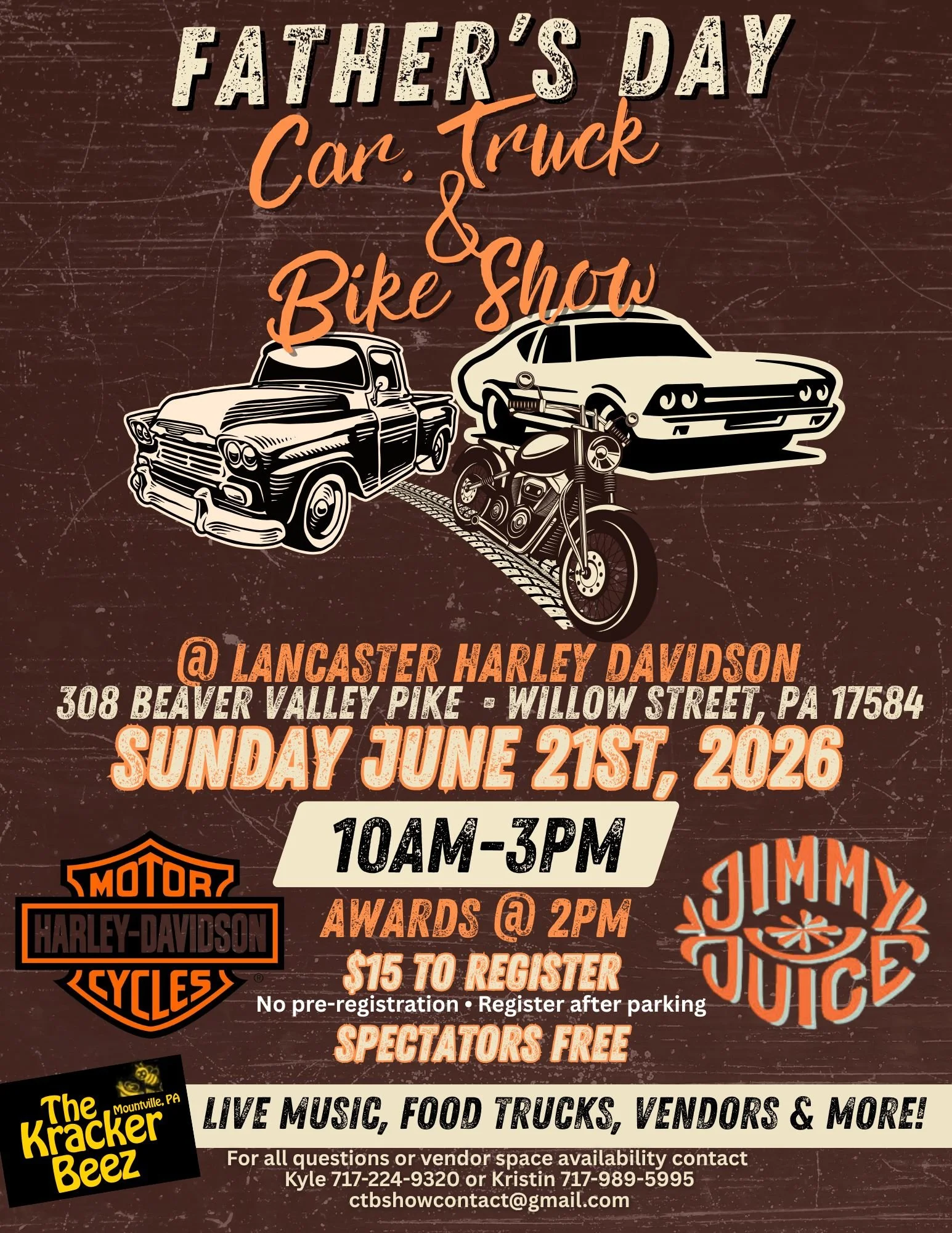Father’s Day Car Truck and Bike Show 