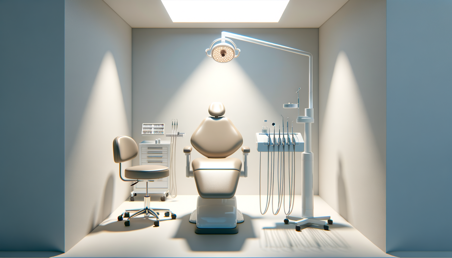 A modern dental examination room