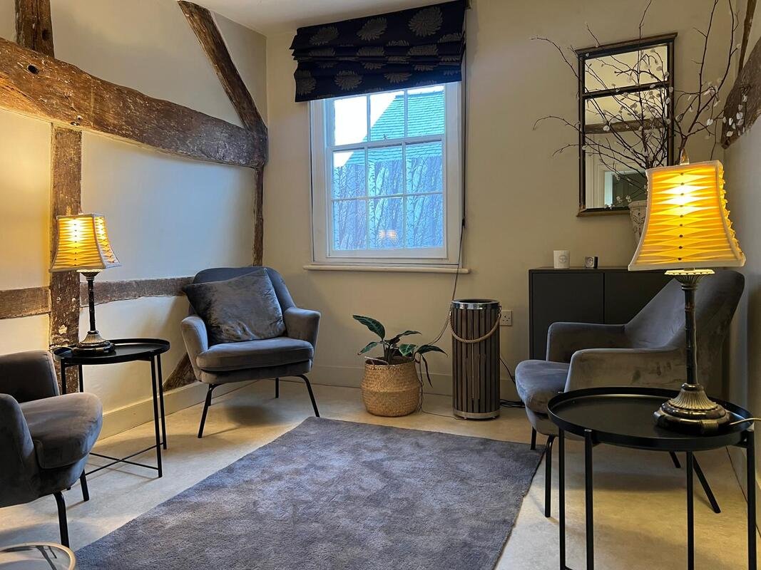 Pure therapy room inside