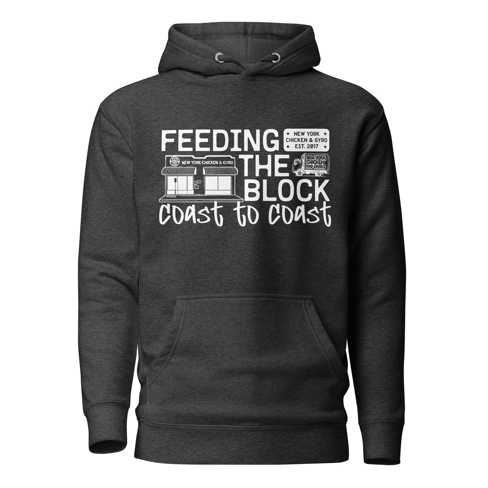Feeding the Block - Coast to Coast Hoodie