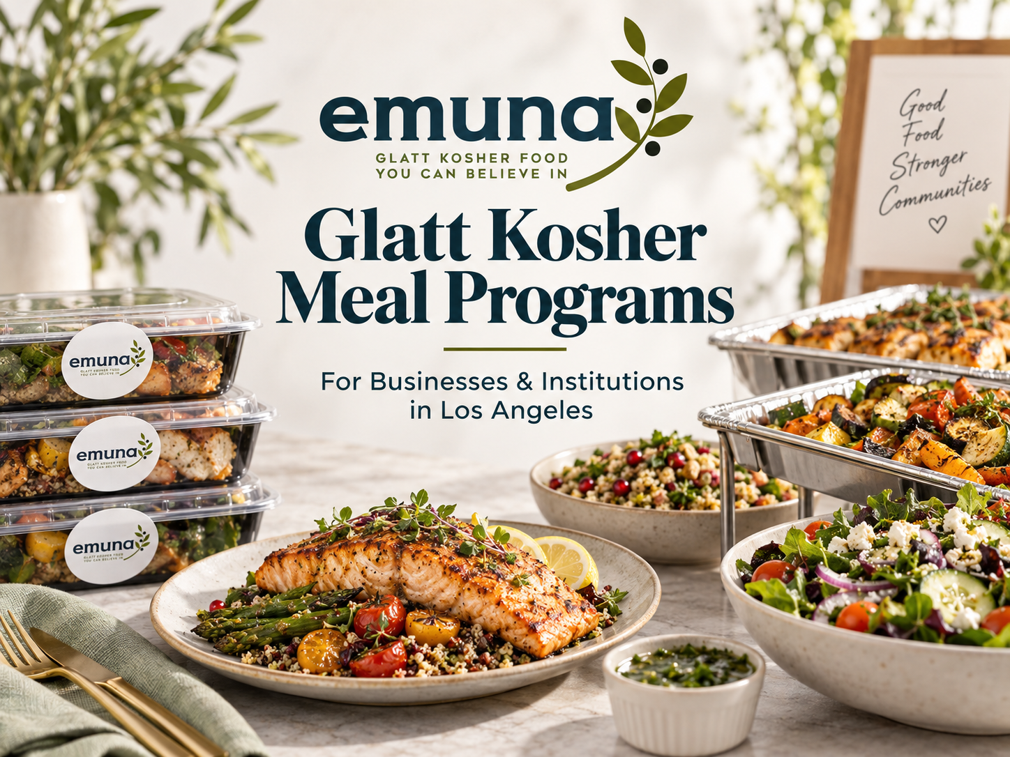 Glatt Kosher Meal Programs in Los Angeles