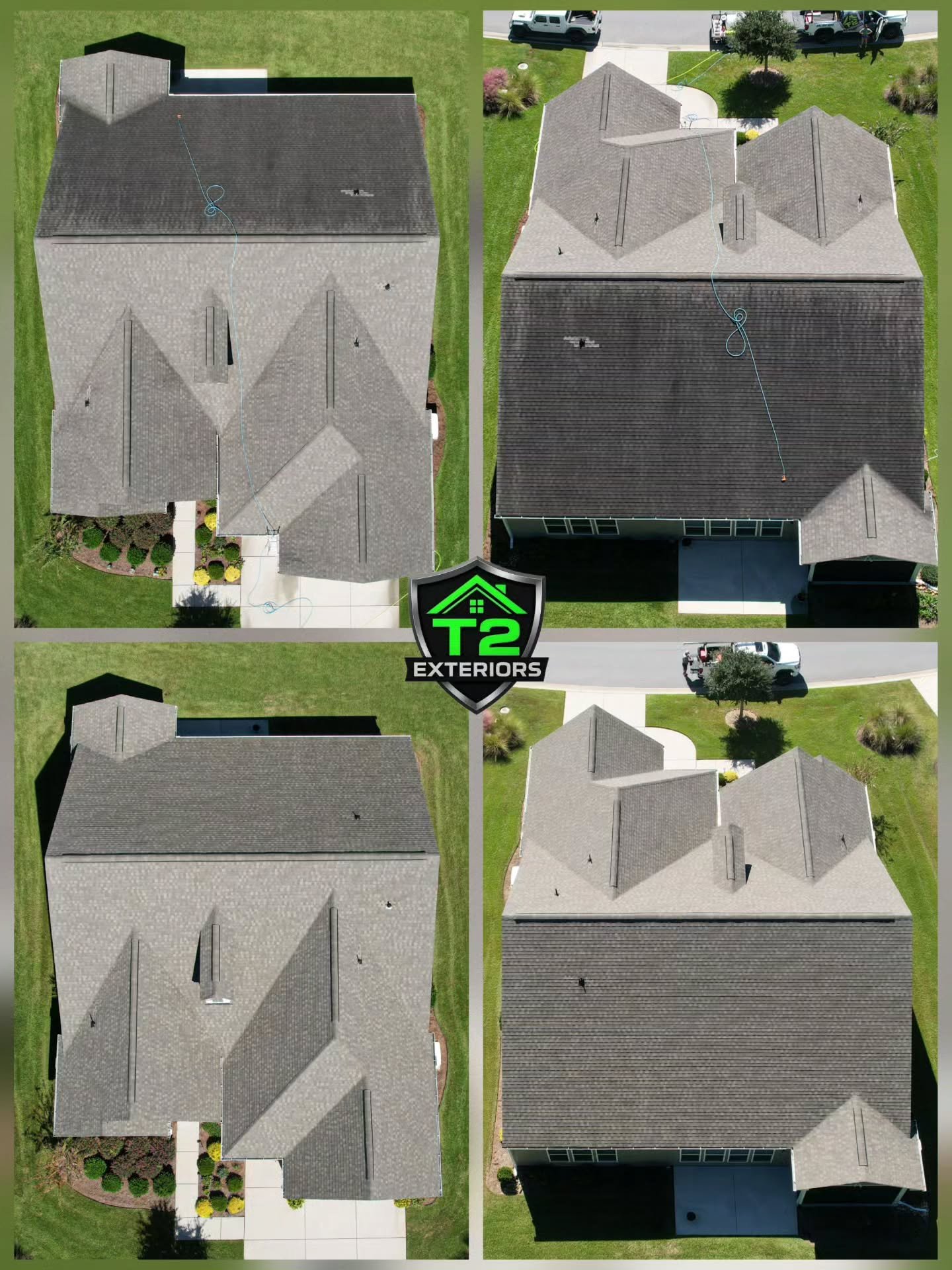 ☀️🏡 Roof Refresh!

Nothing beats that just-washed look. This home at The Haven went from streaked + weathered to clean, bright, and protected; all with a gentle soft wash.

Soft wash =
✨ Removes algae
✨ Protects shingles
✨ Boosts curb appeal

Quick,