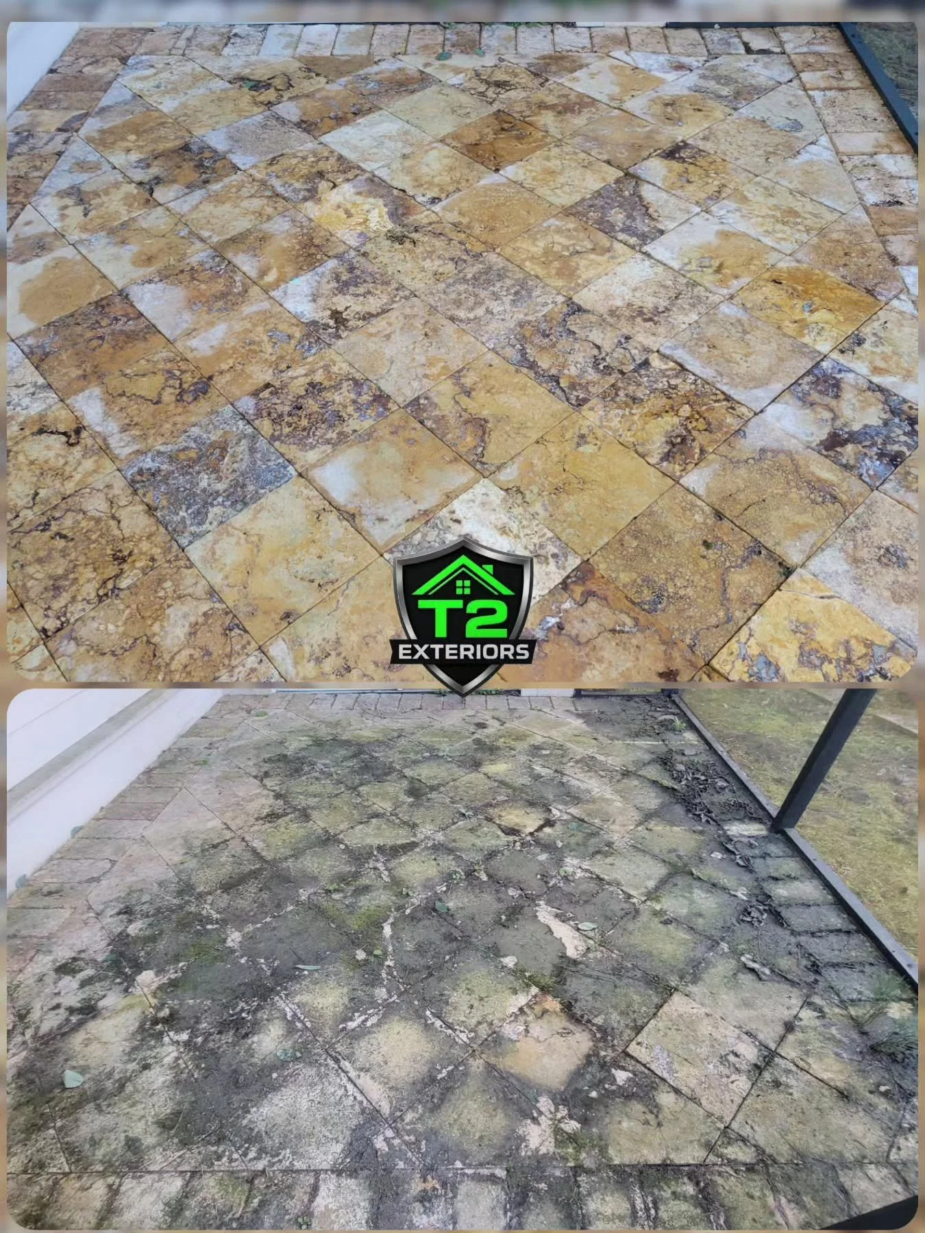 🍁☕ Ready to enjoy those crisp fall mornings on a sparkling clean patio?

From coffee at sunrise to holiday dinners under the lights, your outdoor space deserves to shine this season! ✨

Let T2 Exteriors wash away the summer buildup so your patio is 