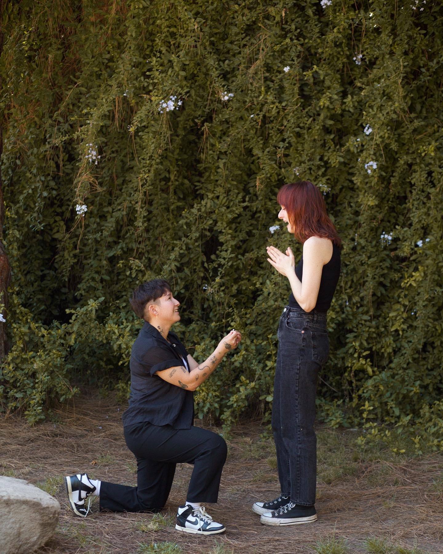 pt. 1 of the best day ever for my bestie 🤍 excited to share more of the proposal story + celebration soon 
.
.
.
.
.
@ccrozen + @alliewess