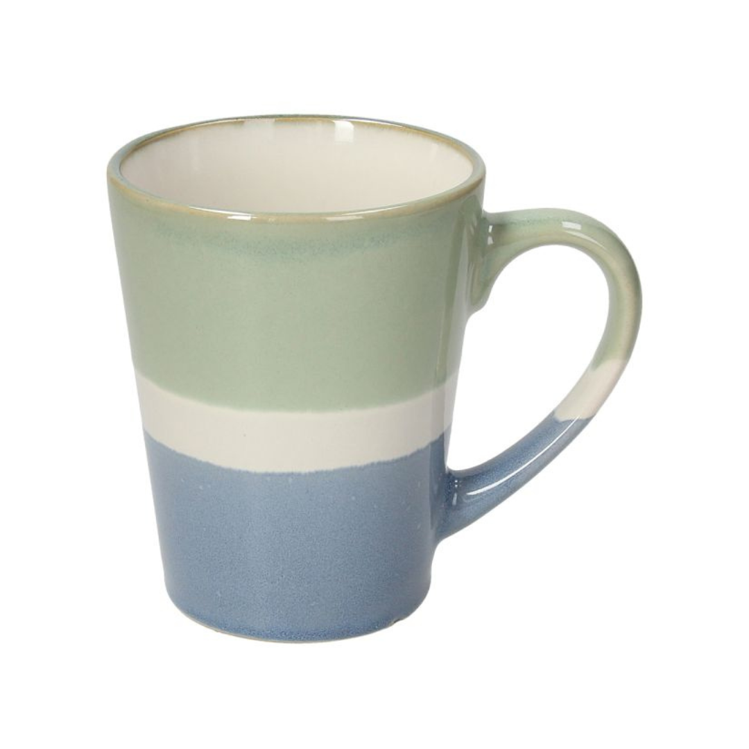 SET 6 TAZAS BICOLOR HAITI 330 ML