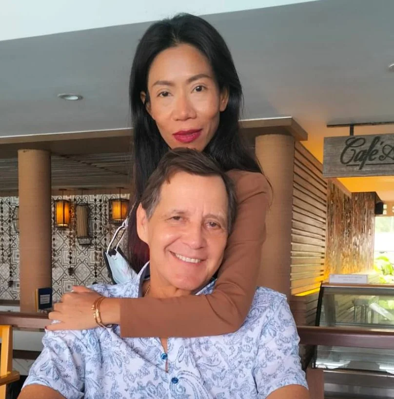 Nilin and Greg Washio. The owner - operators of MaxVa.com At Home Nail Service.