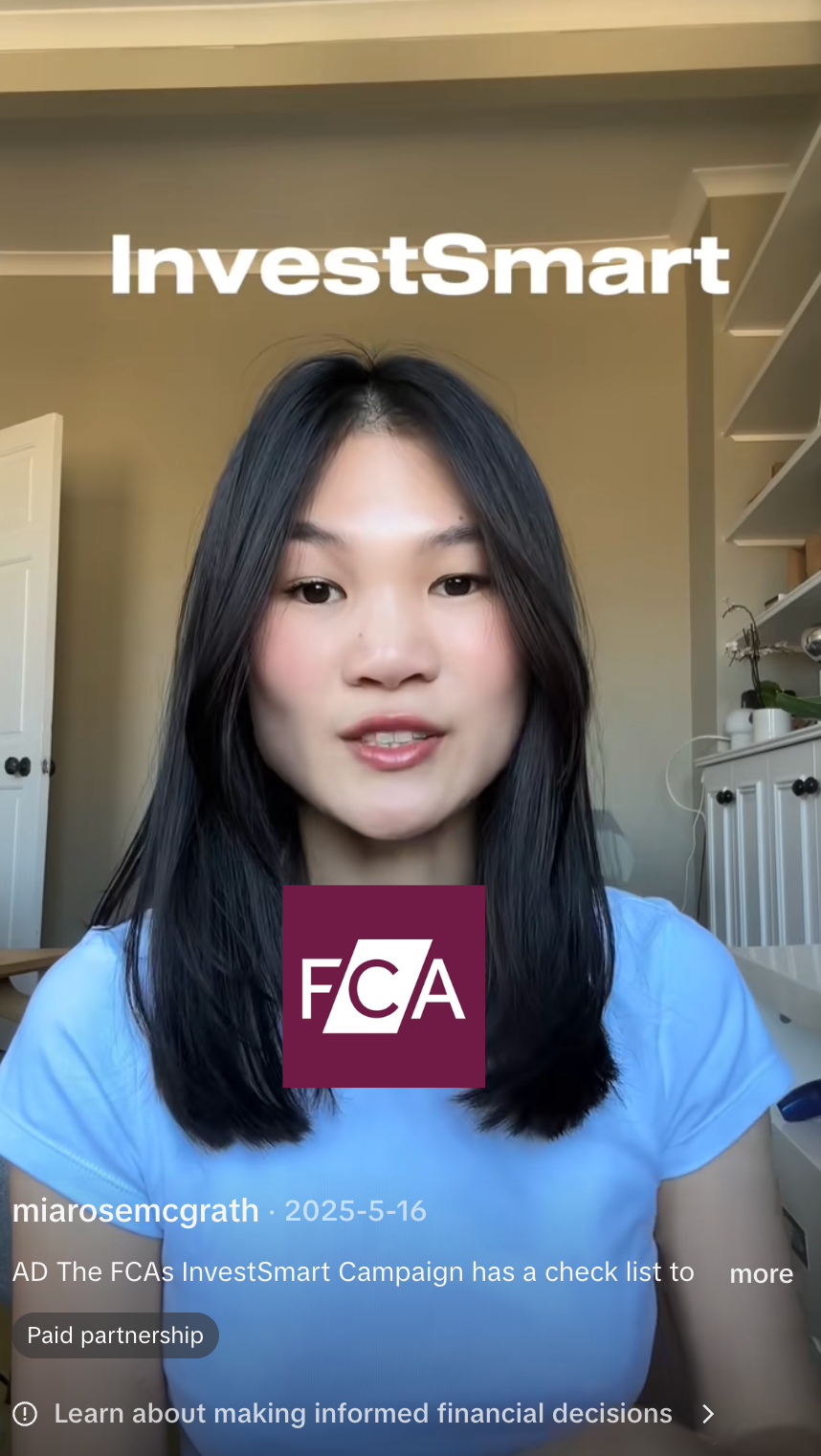 Mia McGrath partners with the FCA on InvestSmart Campaign