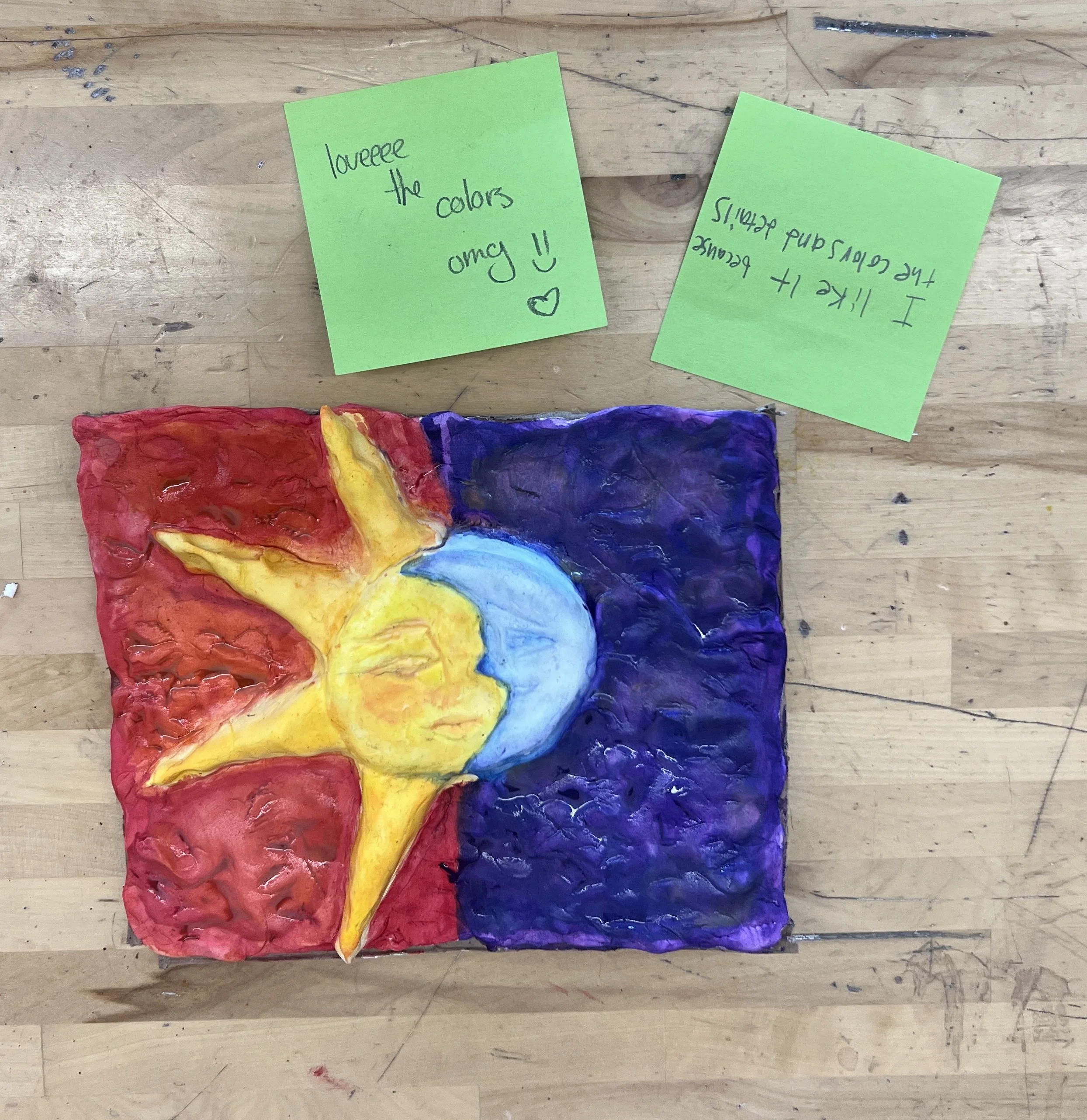 Notes from the gallery walk