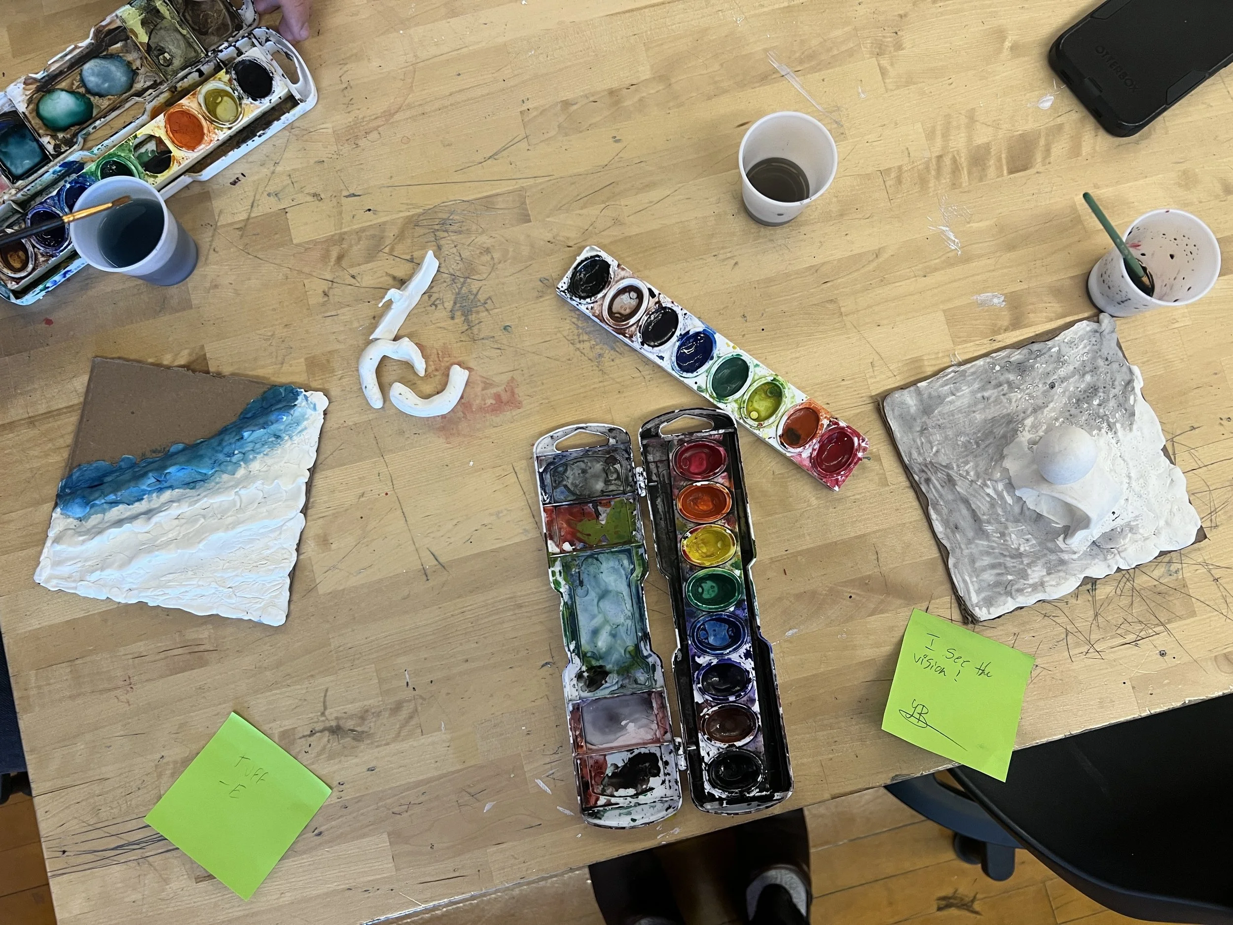 Notes from the gallery walk
