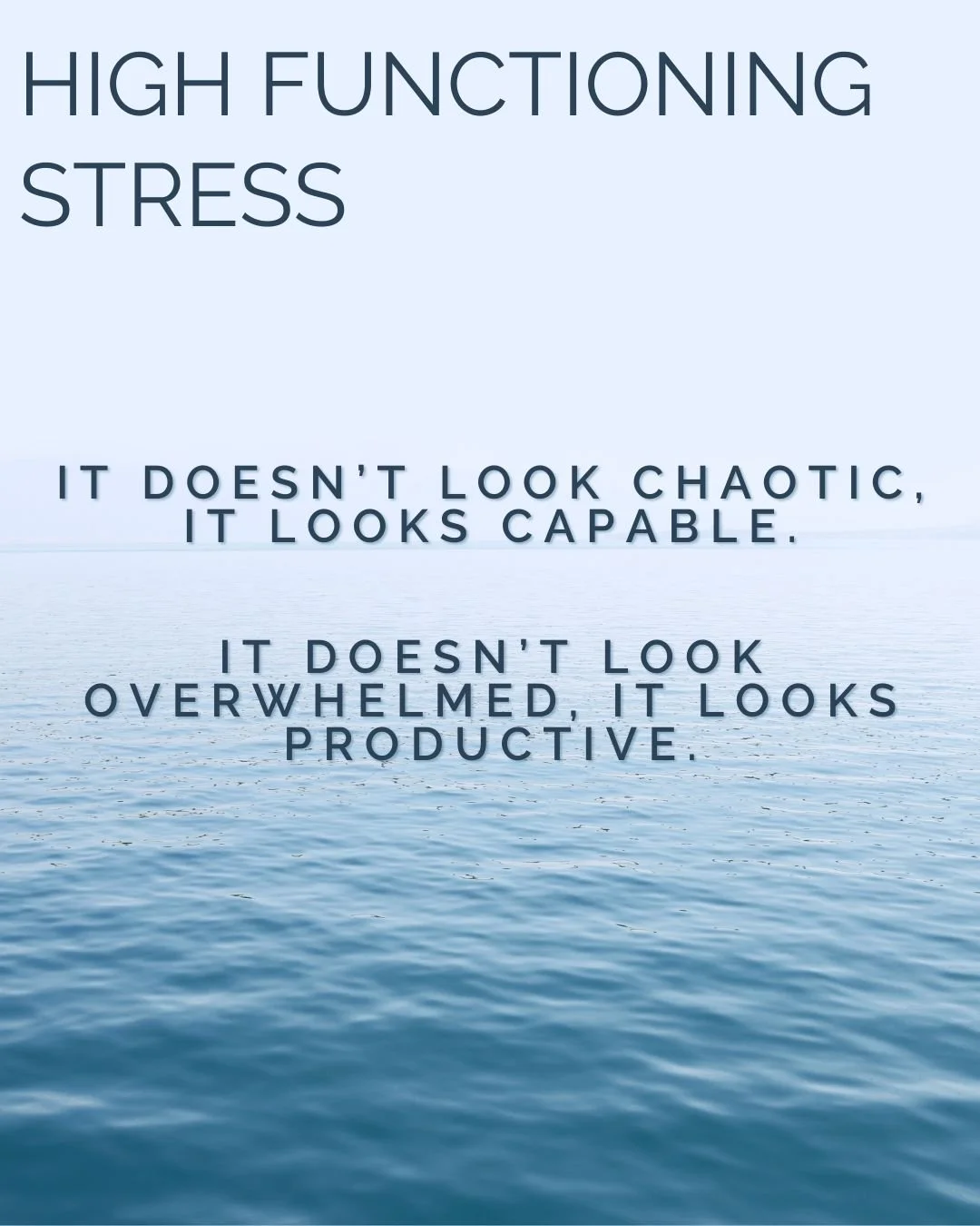 Read all about High Functioning stress on my latest blog!! Visit stillwatersmbsr.com or copy and paste this link https://www.stillwatersmbsr.com/blog/when-youre-doing-fine-but-youre-actually-not