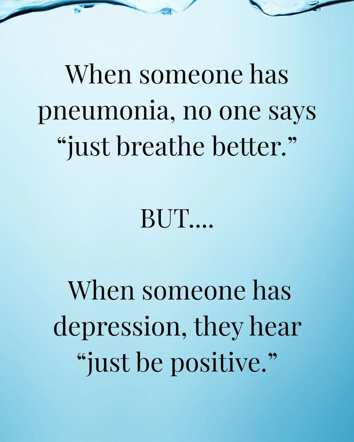 We don&rsquo;t tell people with broken bones to &ldquo;walk it off.&rdquo;
So why do we do that with mental health?

The brain is an organ.
Struggling isn&rsquo;t weakness.
And healing takes more than advice. 🧠💙