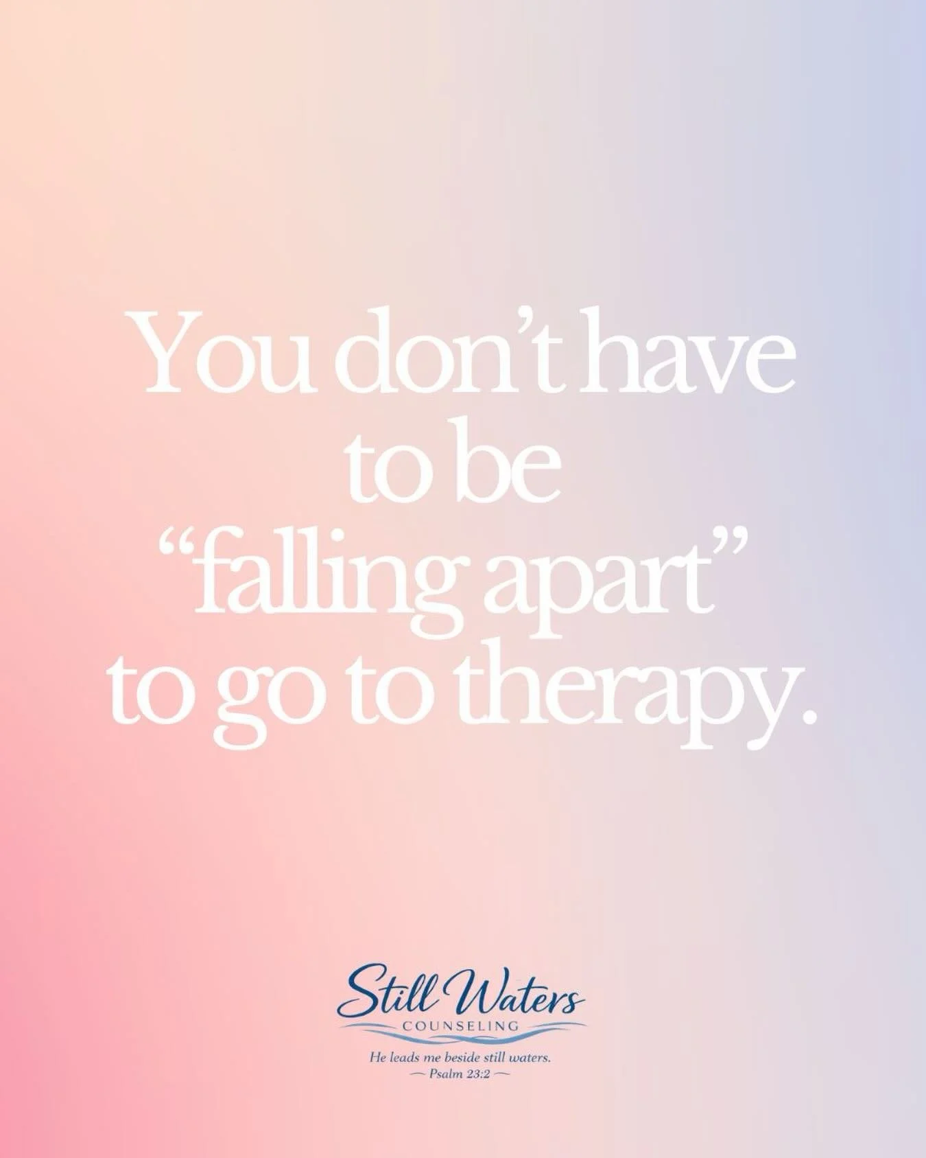 A lot of people start counseling because they want to:
&bull; handle stress better
&bull; understand their emotions
&bull; improve relationships
&bull; build confidence

Therapy isn&rsquo;t only for crisis.
It&rsquo;s also for growth.