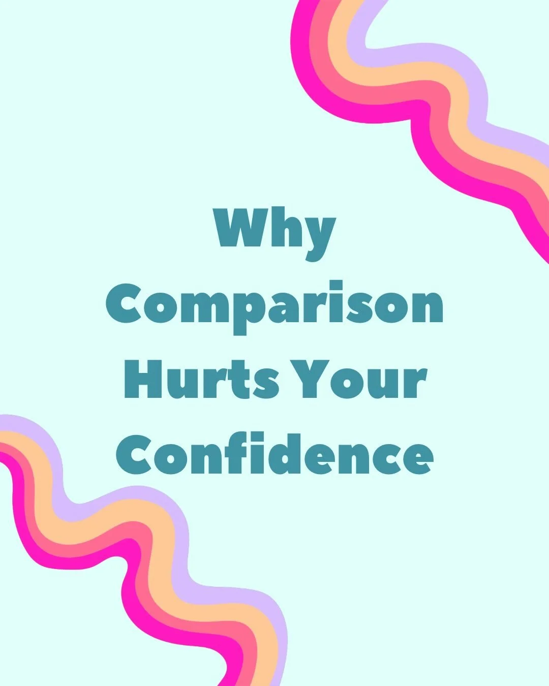 Comparison is one of the fastest ways to lose confidence.

Social media shows curated moments, not the full story. When we constantly measure ourselves against others, we start to feel like we&rsquo;re behind, even when we&rsquo;re actually growing.
