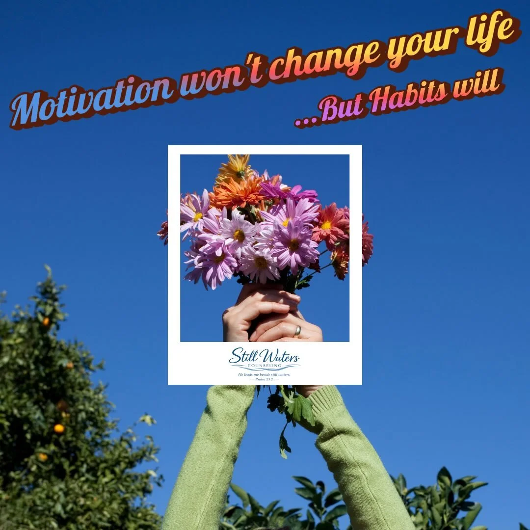 Motivation is a mood.
Habits are a system.
If you want your life to change, build habits that carry you on the days motivation disappears.