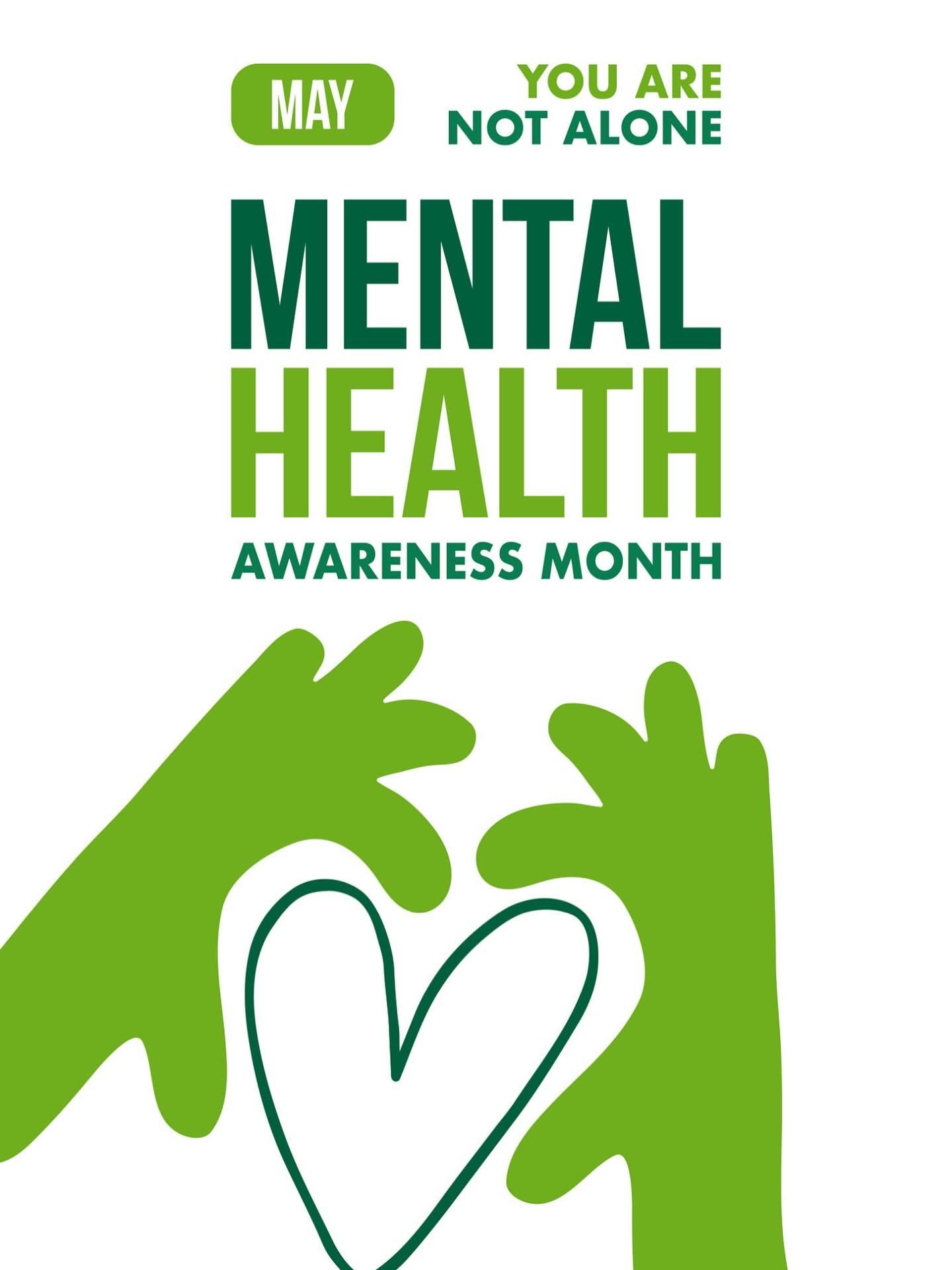 May is Mental Health Awareness Month and it&rsquo;s a good time to check in with yourself. 

Start the conversation. Say what you&rsquo;ve been holding in.
You&rsquo;re not alone even if it feels like it 💙
#talkaboutitSWC
