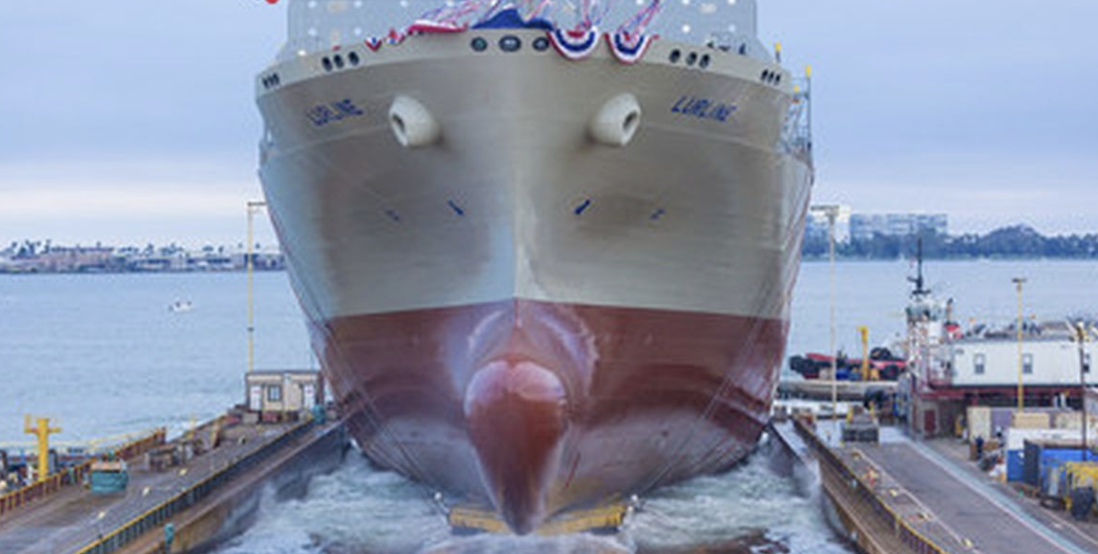 Matson welcomes 870-foot-long Lurline to its growing fleet