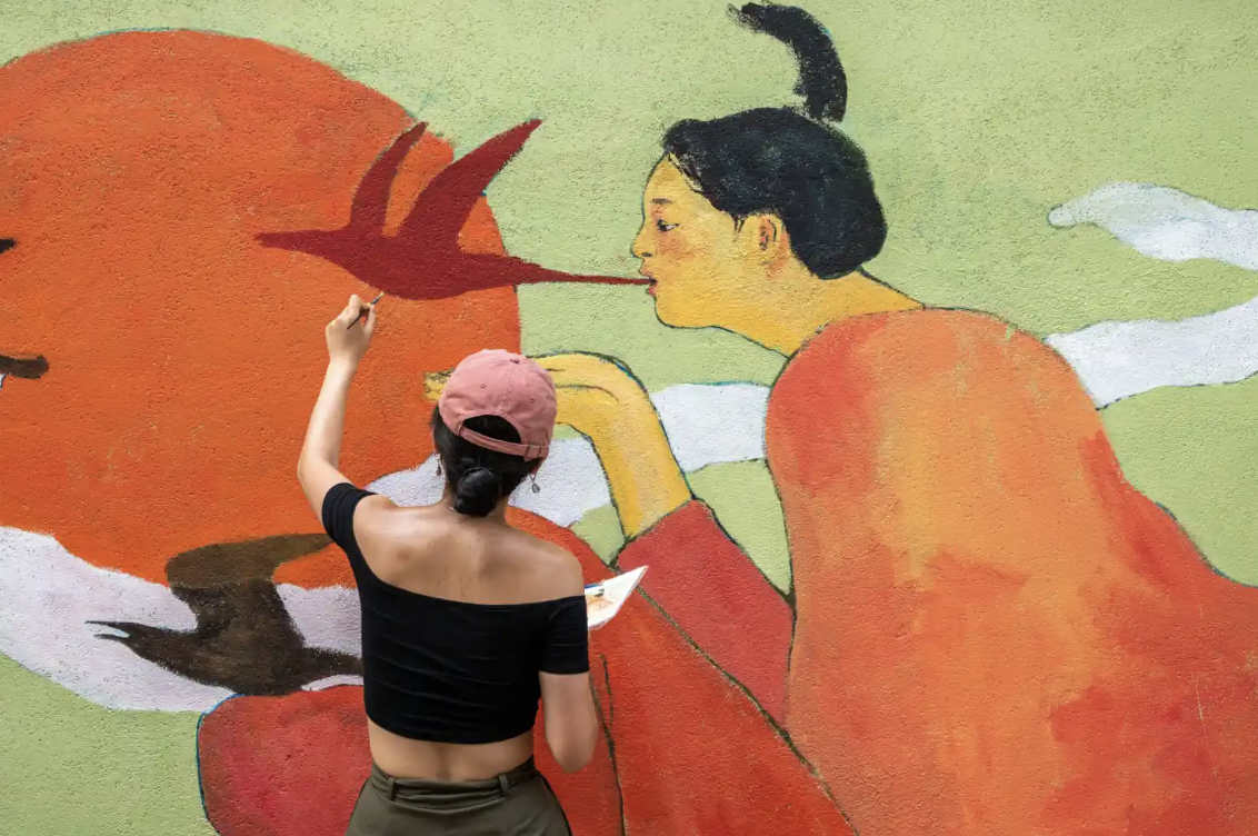 Industry City art installation shines a light on AAPI creators and causes