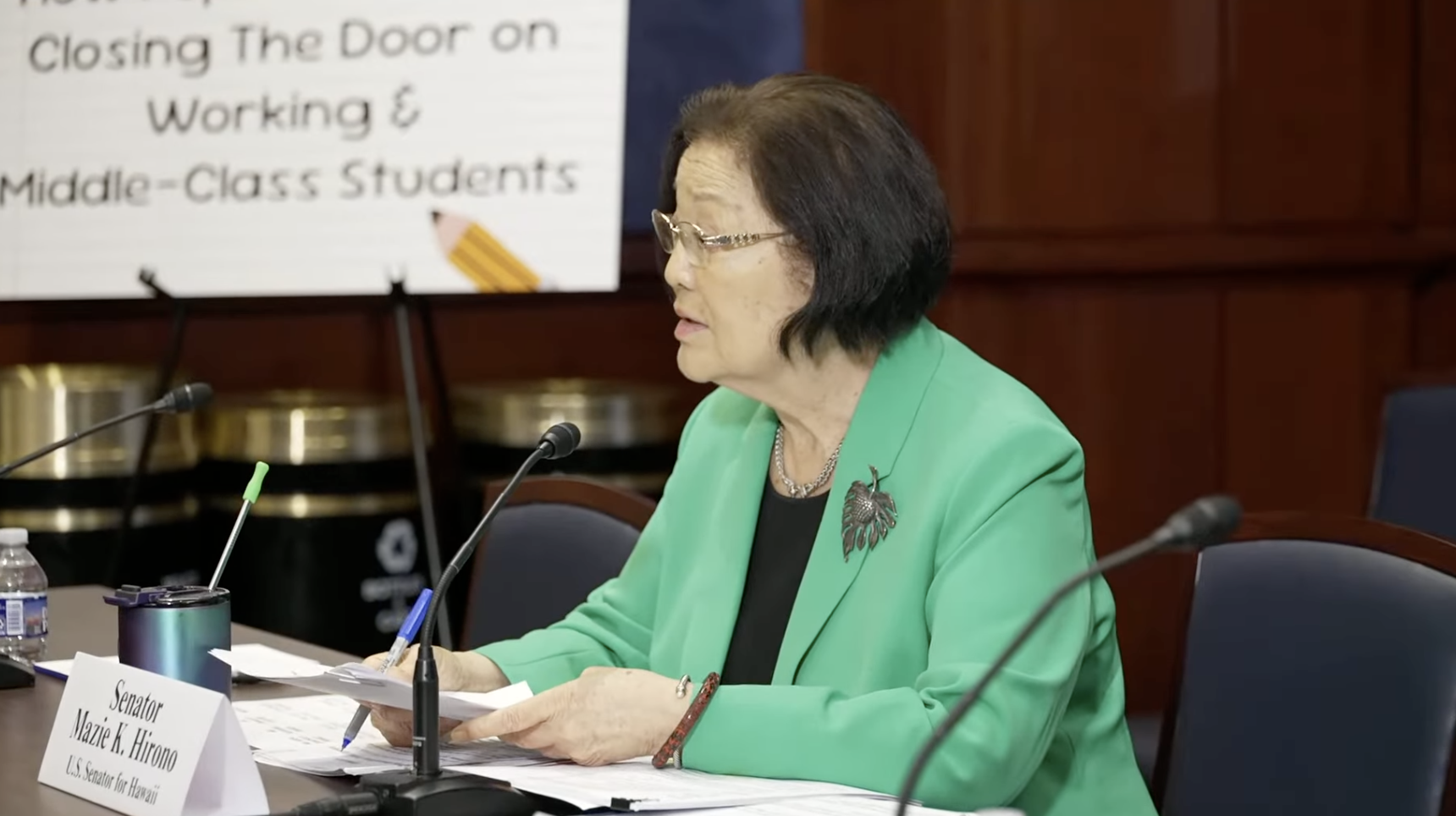 Hirono Holds Spotlight Forum on Trump, Republican Chaos in Higher Ed in U.S.