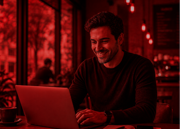 Emprendedor estudia en línea en IMAN.