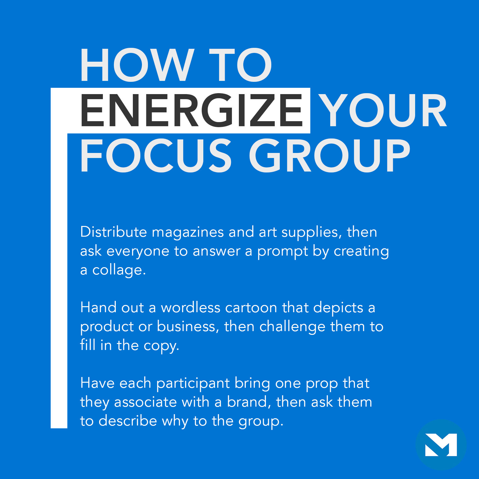 Sweeten Your Skills as a Focus Group Moderator