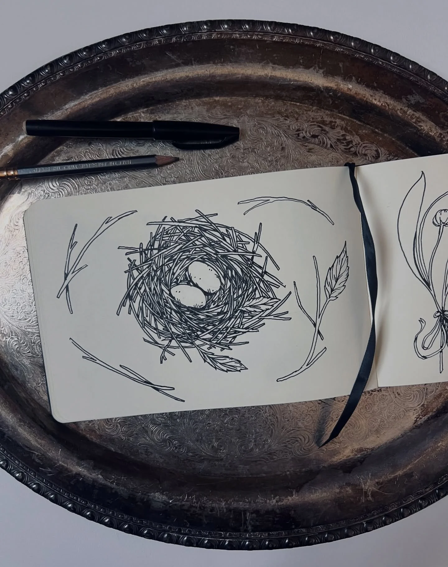 Today was the first time I&rsquo;ve sat down with my sketchbook and made something I love in a really long time. I&rsquo;ve been working on a big project lately that has taken over most of my time and creativity. It&rsquo;s nice to know that I can st