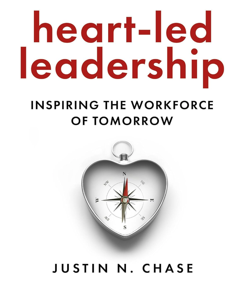 Heart-Led Leadership audiobook cover narrated by Brian Lakes - Business and Leadership genre.