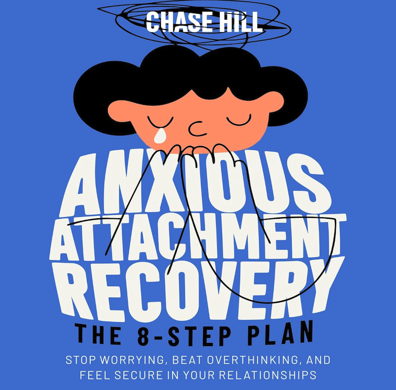 Anxious Attachment Recovery audiobook cover narrated by Brian Lakes - Self-Help and Relationships genre.