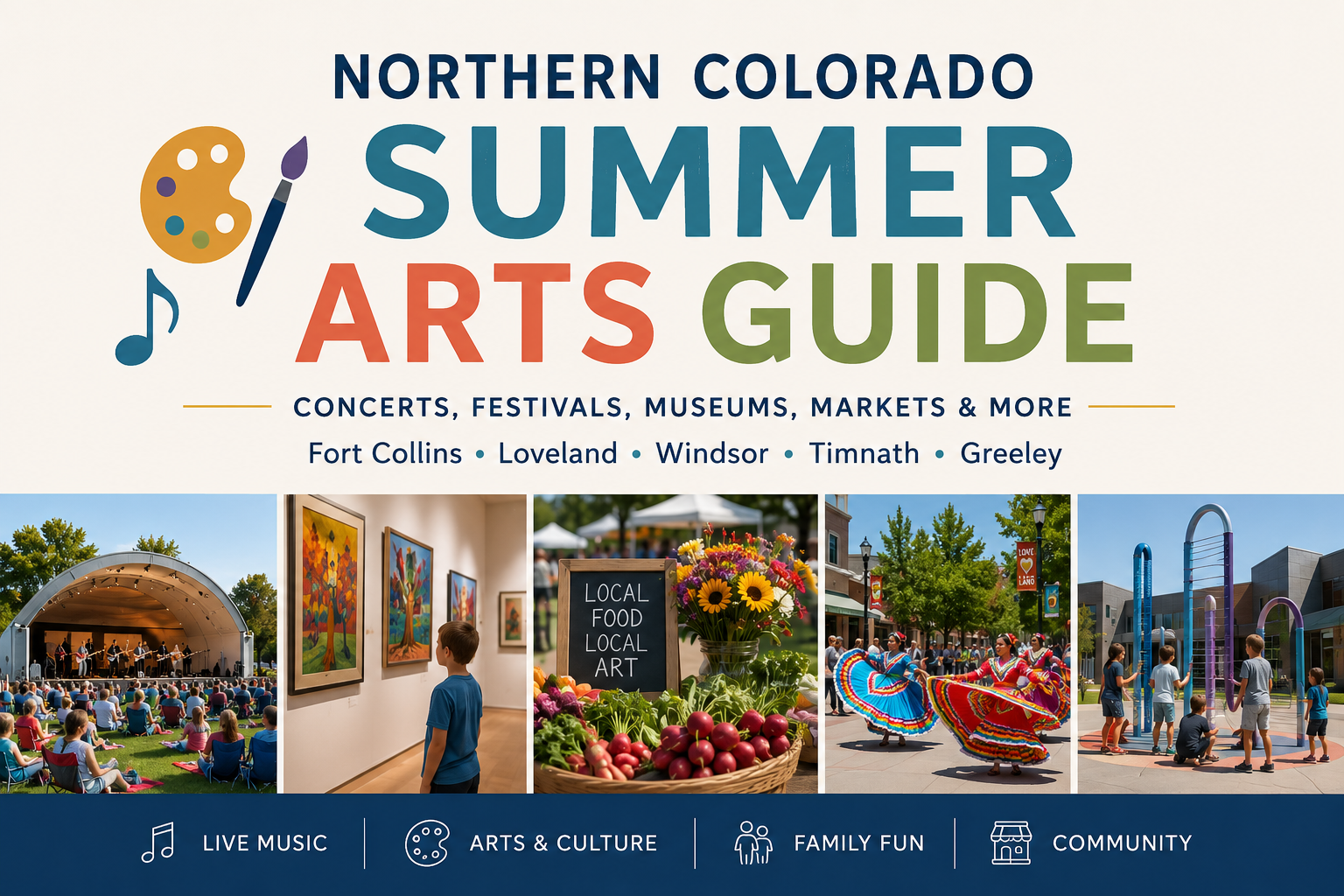 Summer Arts Guide: Family-Friendly Events Across Northern Colorado