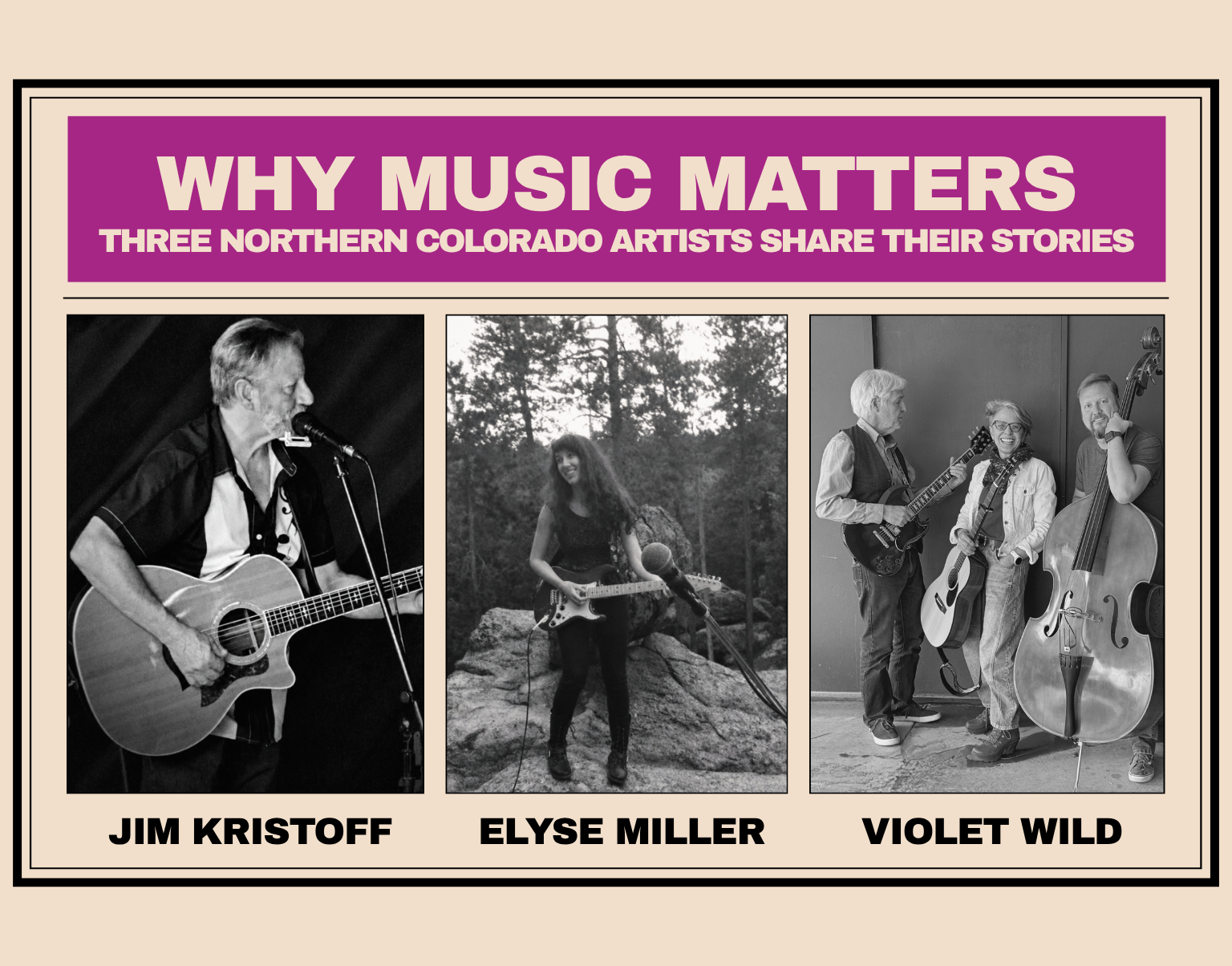 Why Music Matters: Three Northern Colorado Artists Share Their Stories