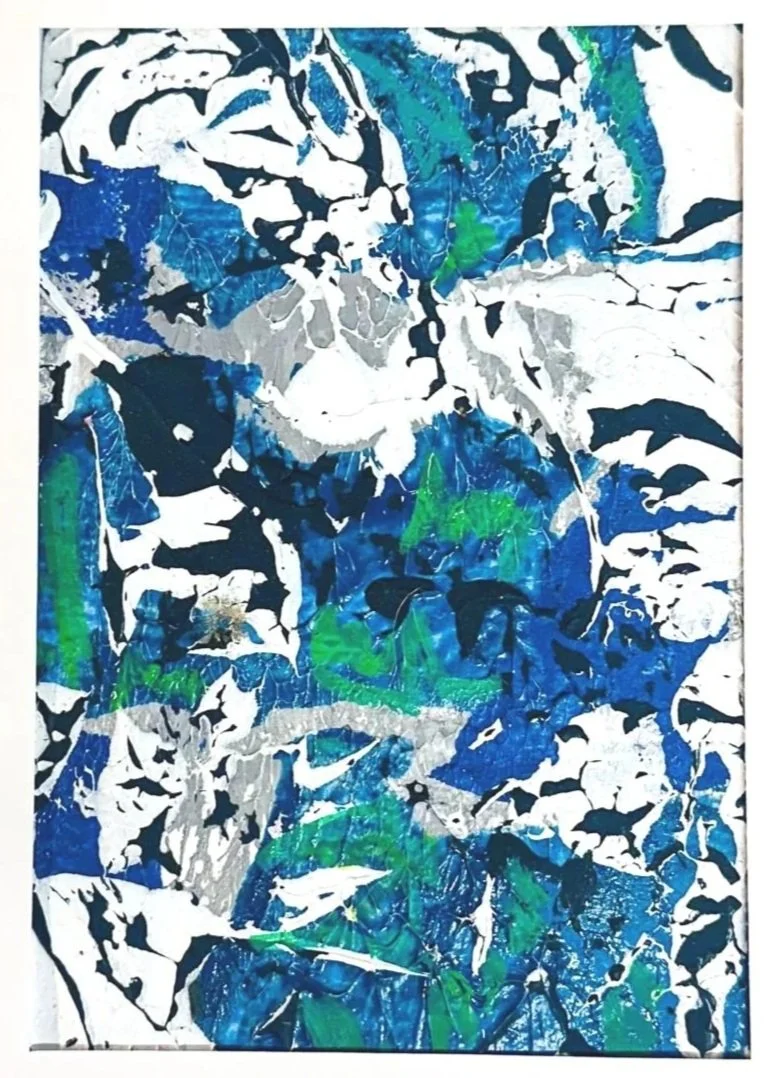  
   Kaleidoscope 
   2023–2025 
   Acrylic and oil on paper. 
   11 × 8 in 

 
   
    PRINT
   

     INQUIRE 
   
 