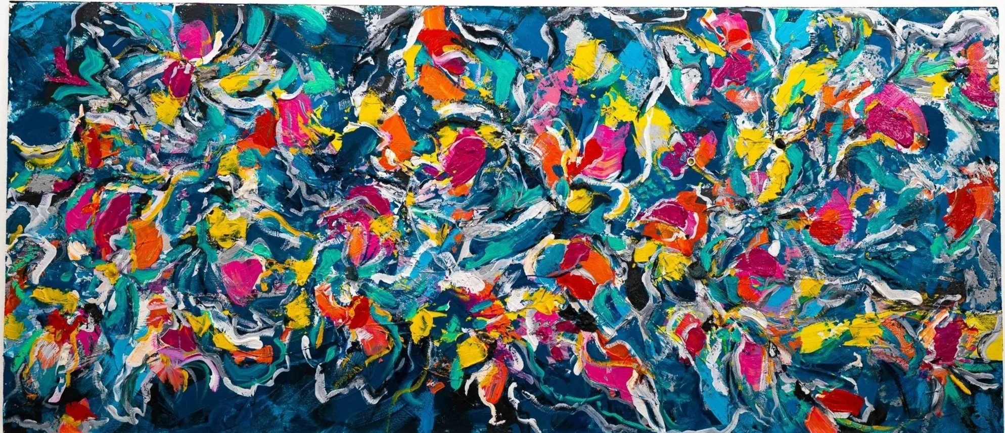  
   Brad’s Garden 
   2020 
   Acrylic, mixed media, oil, and paint skins on board. 
   68 × 30 in 

 
   
    PRINT
   

     
      INQUIRE
     
   
 