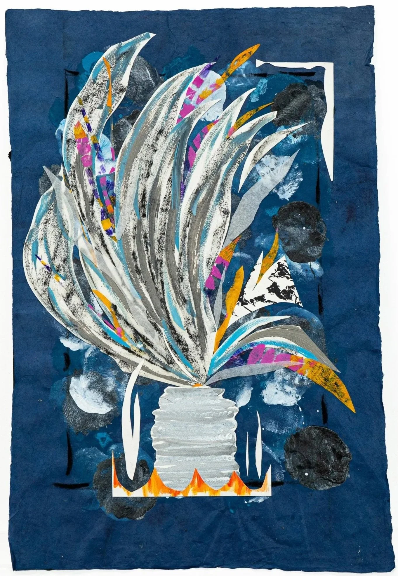  
   Catalina 
   2023–2024 
   Acrylic, paint skins, and oil on board. 
   48 × 24 in 

 
   
    PRINT
   

     
      INQUIRE
     
   
 