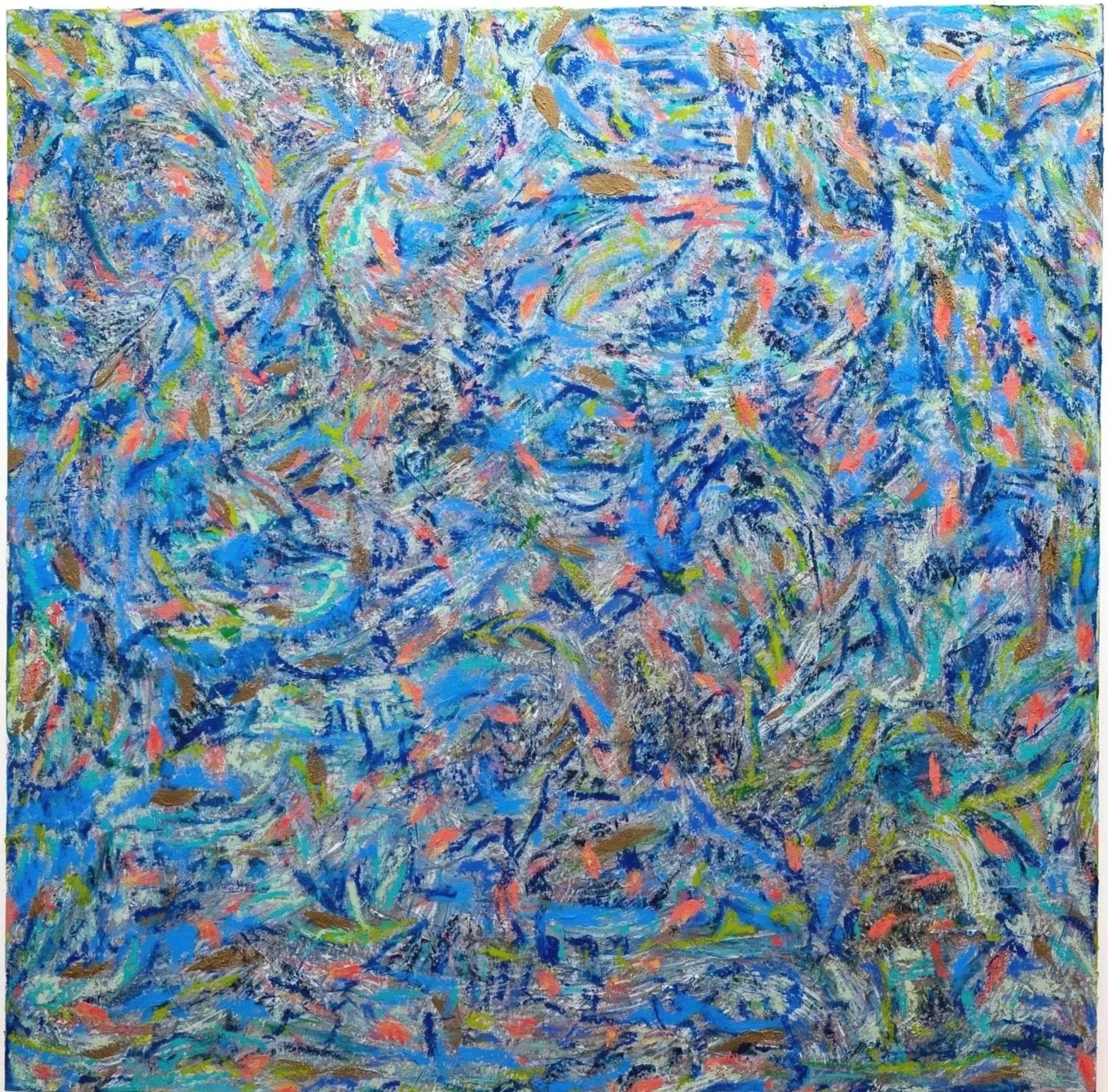  
   Clavis 
   2025 
   Pastel, acrylic, oil, and oil stick on canvas mounted on board. 
   60 × 60 in 

   
   
    PRINT
   


     INQUIRE 
   
 