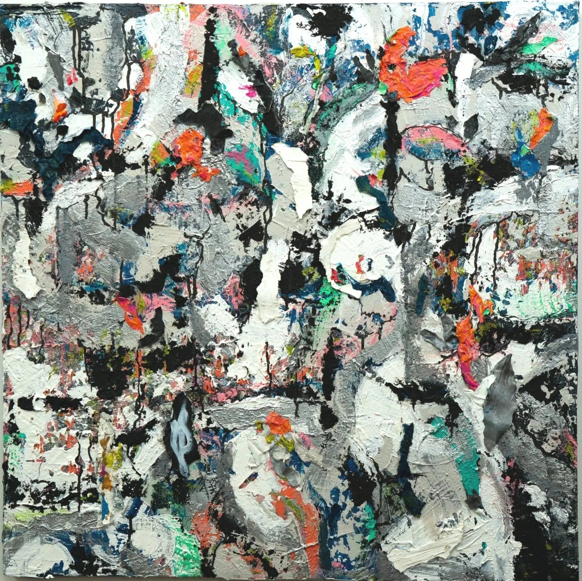  
   Frack 
   2019–2020 
   Acrylic, paint skins, and oil on canvas. 
   36 × 36 in 

 
   
    PRINT
   

     
      INQUIRE
     
   
 