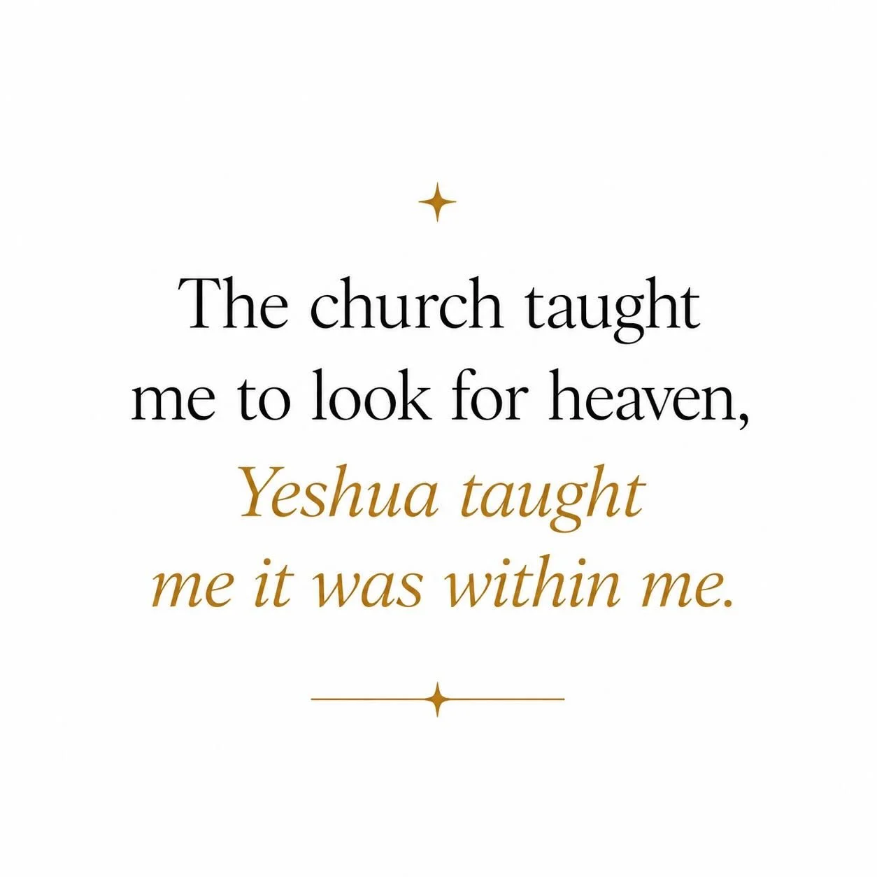 For as long as I can remember, Yeshua has felt familiar to me.

When I was a little girl, I would connect with his presence and have full conversations with him.

I didn&rsquo;t call it prayer.

I didn&rsquo;t know what channeling was.

I wasn&rsquo;