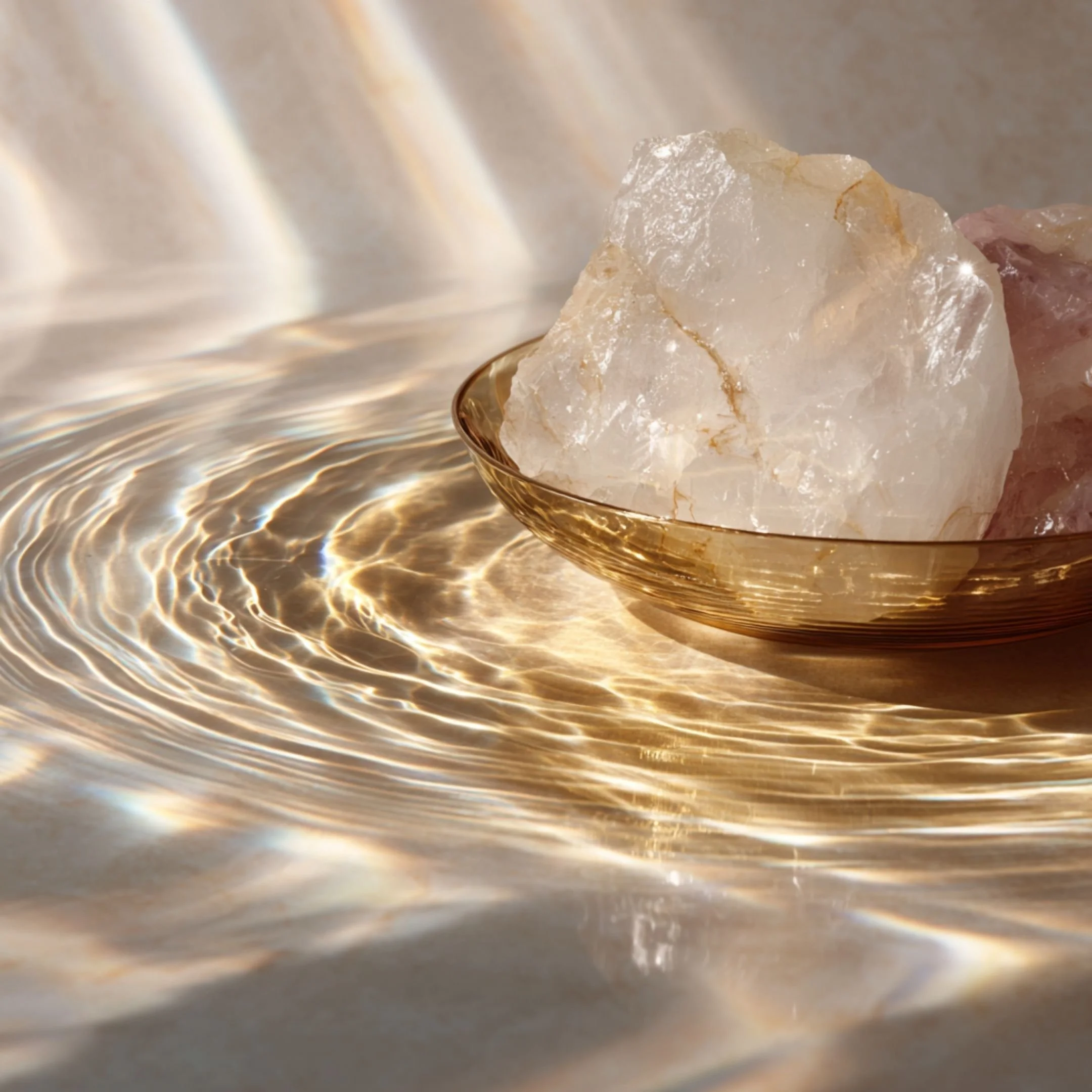 Close-up of a black panther statue dressed as an ancient Egyptian deity, adorned with gold jewelry and accessories, with a golden headdress and glittering gold accents. The panther has glowing yellow eyes and gold speckles on its face.
