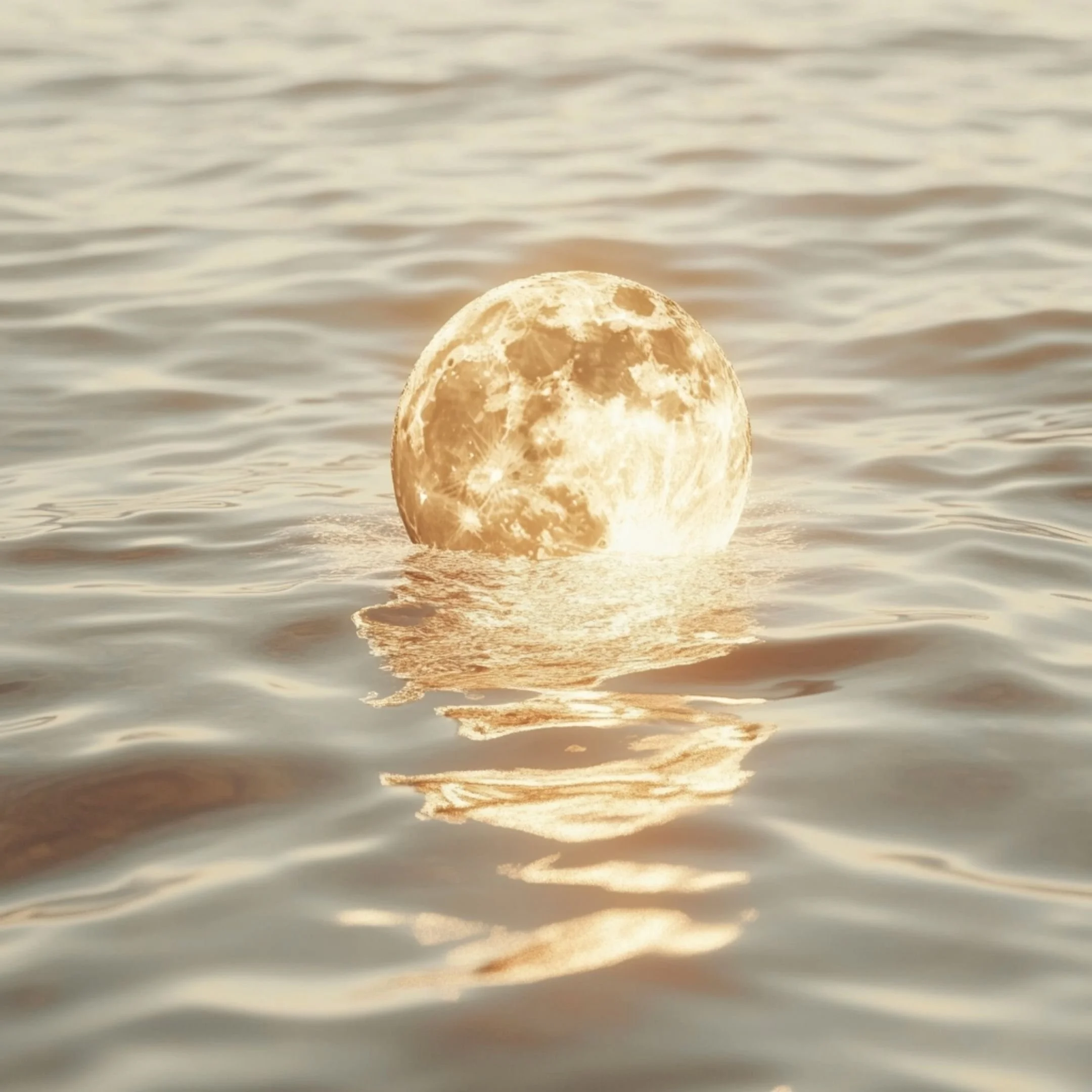 Close-up of a person with glowing golden eyes and face, surrounded by sparkling golden particles and light effects.