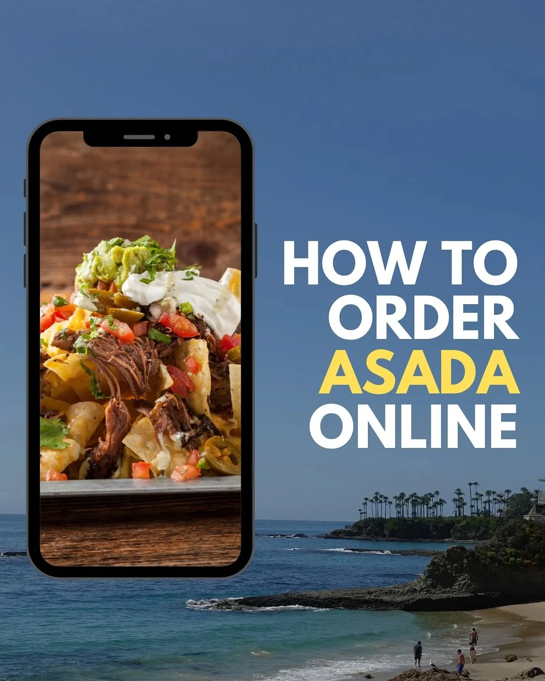 There&rsquo;s a summer full of beach days ahead and so many ways to enjoy your Asada favorites 🌮 Order takeout, delivery, or dine in with us all summer long 🌞