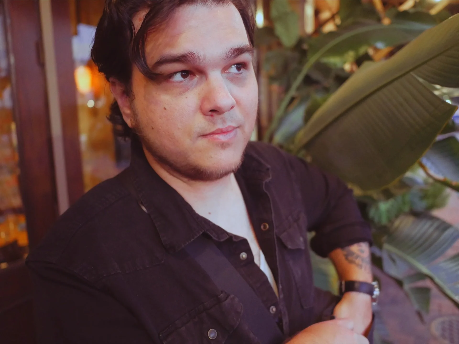 Outside of our hotel in New Orleans