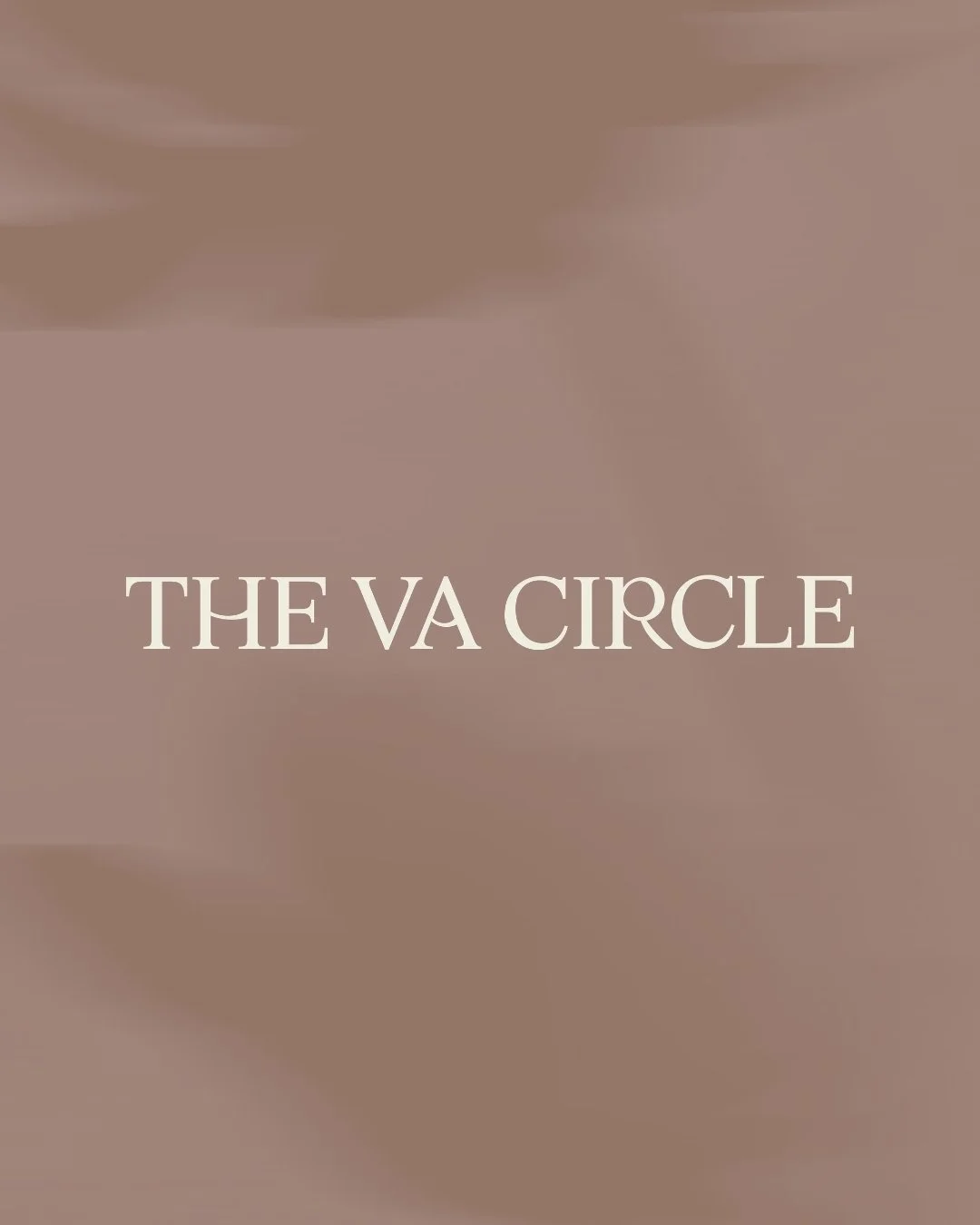 This feels more like us 🤎 

As The VA Circle has grown, so has the way we work - more refined, more intentional, more grounded.

This rebrand isn&rsquo;t about becoming something new, it&rsquo;s about reflecting what&rsquo;s already there.

Calm. Co