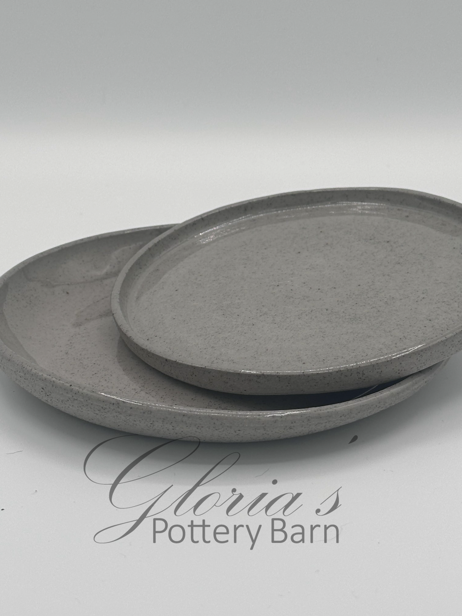 Elegant Grey Dinner Plates