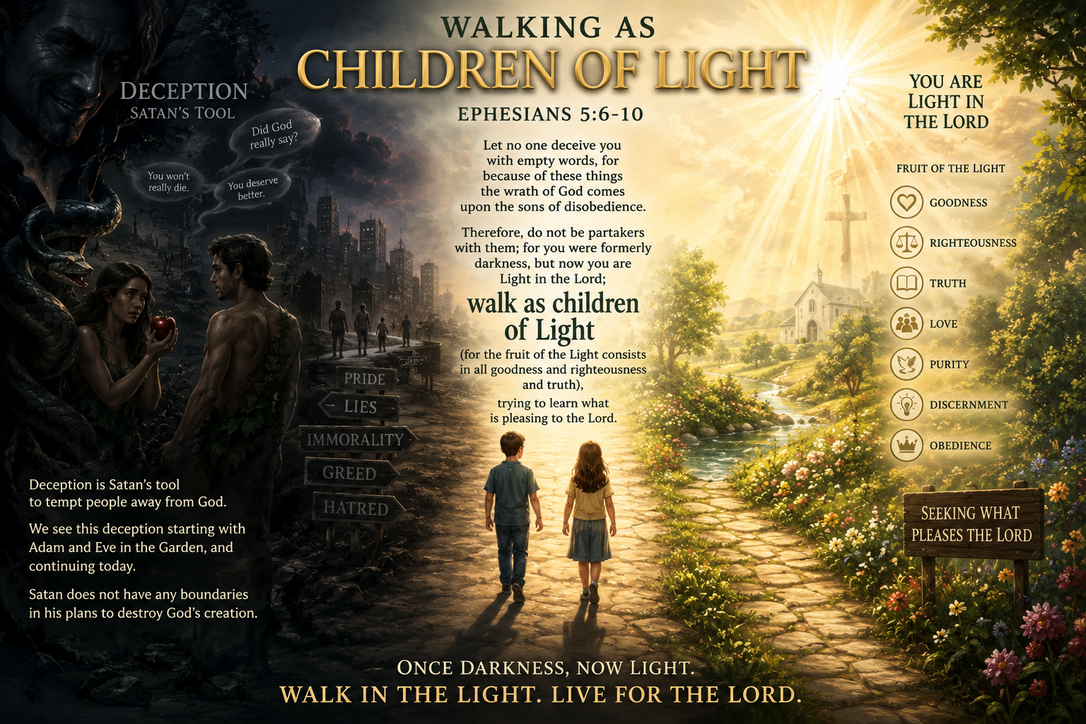 Walking as Children of Light