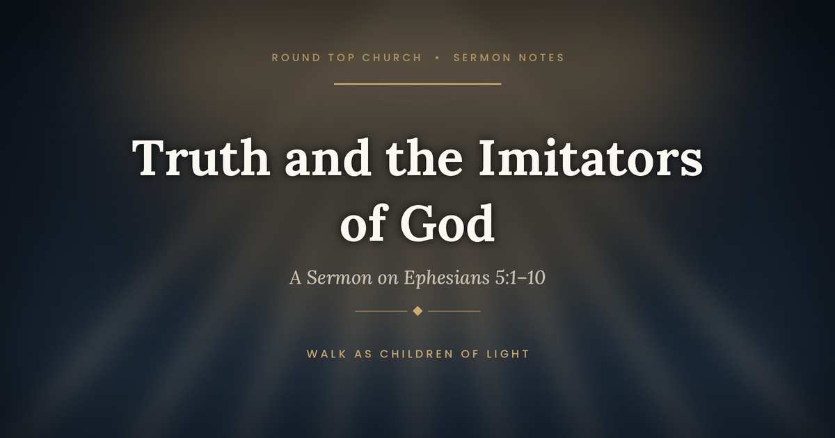 Truth and the Imitators of God