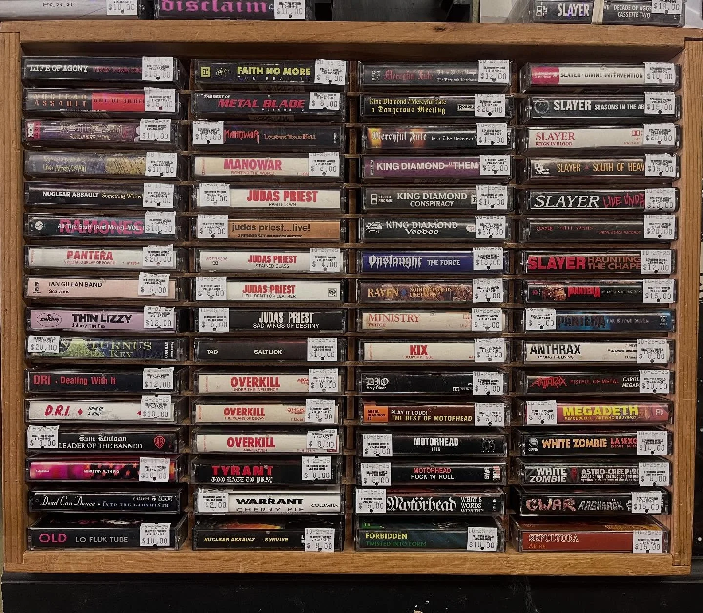 Metal on tape 😤 - much more to go out as they sell