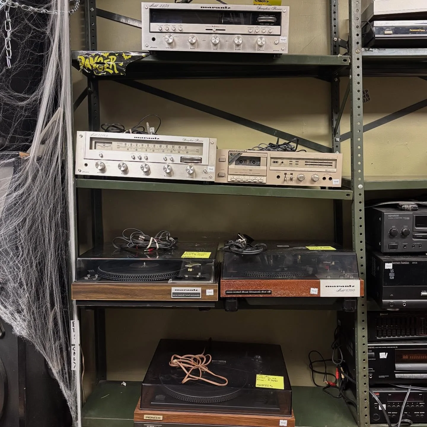 Marantz-o-mania!! Some very very nice Marantz pieces in the shop for a limited time only!!