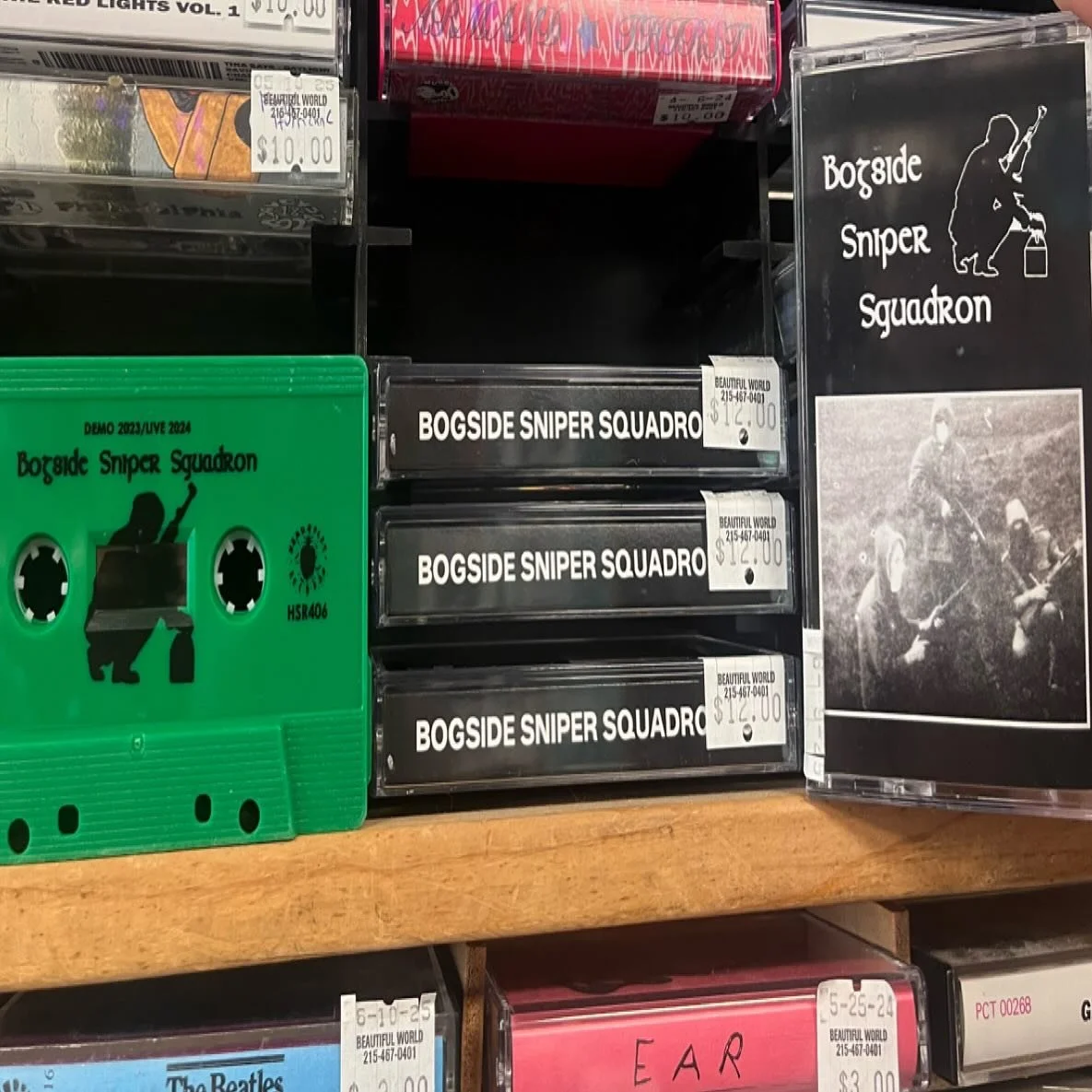 NOW IN STOCK: Bogside Sniper Squadron Demo reissue from @headsplitrecords with lyrics and 2 new live recordings 🇮🇪