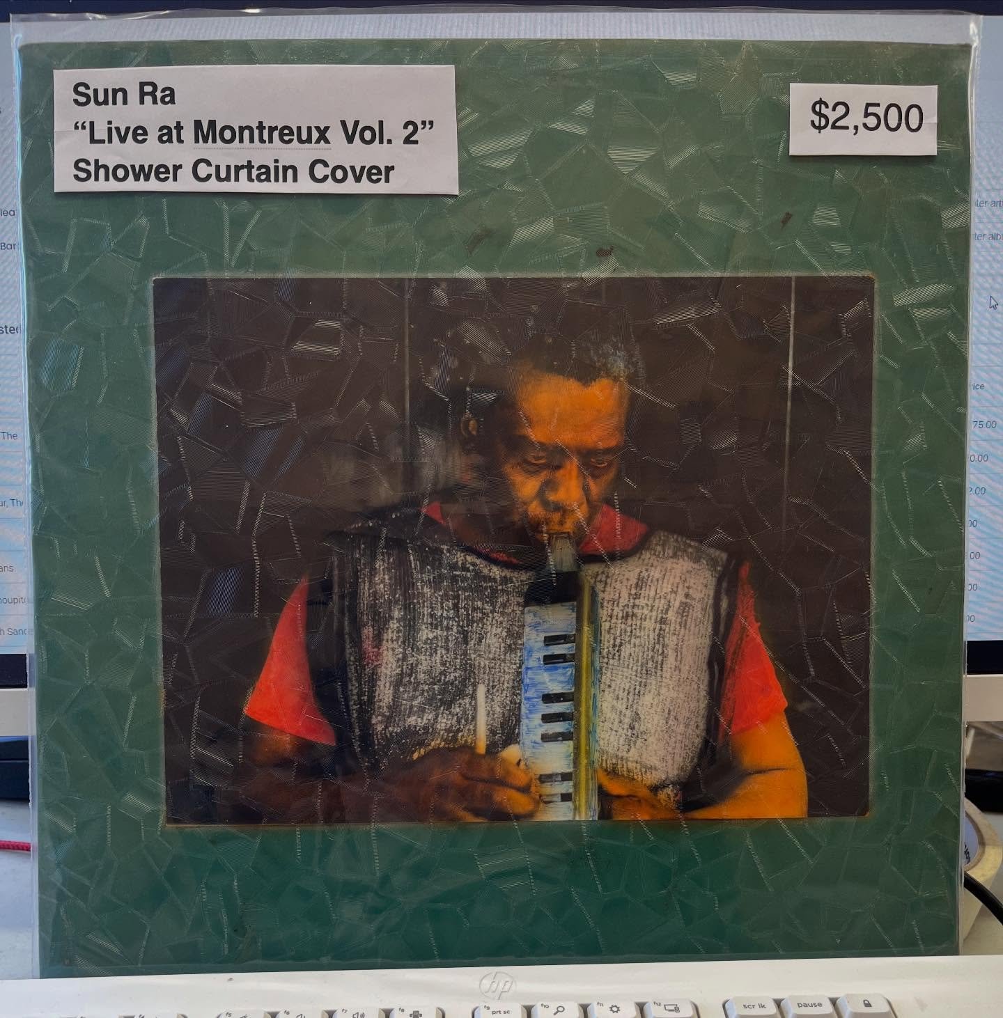 OUT TOMORROW @ 11 - Sun Ra &ldquo;Live at Montreux, Vol 2.&rdquo; with hyper-rare Shower Curtain cover!