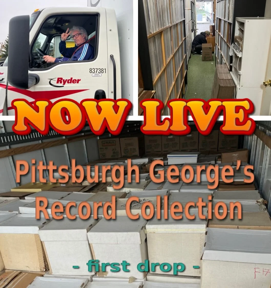 Pittsburgh George&rsquo;s Collection ~FIRST DROP~ is now LIVE on the Philadelphiamusic Discogs! While the collection is currently being listed live daily (and will be for quite some time!), we put aside a special batch of about 300 LPs to kick things