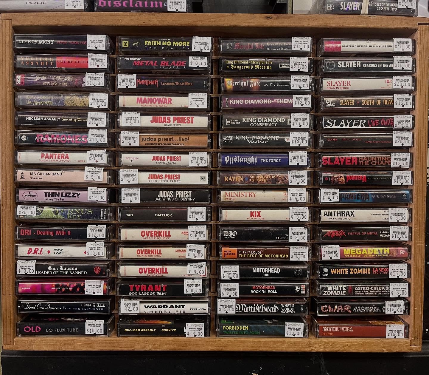 Metal on tape 😤 - much more to go out as they sell