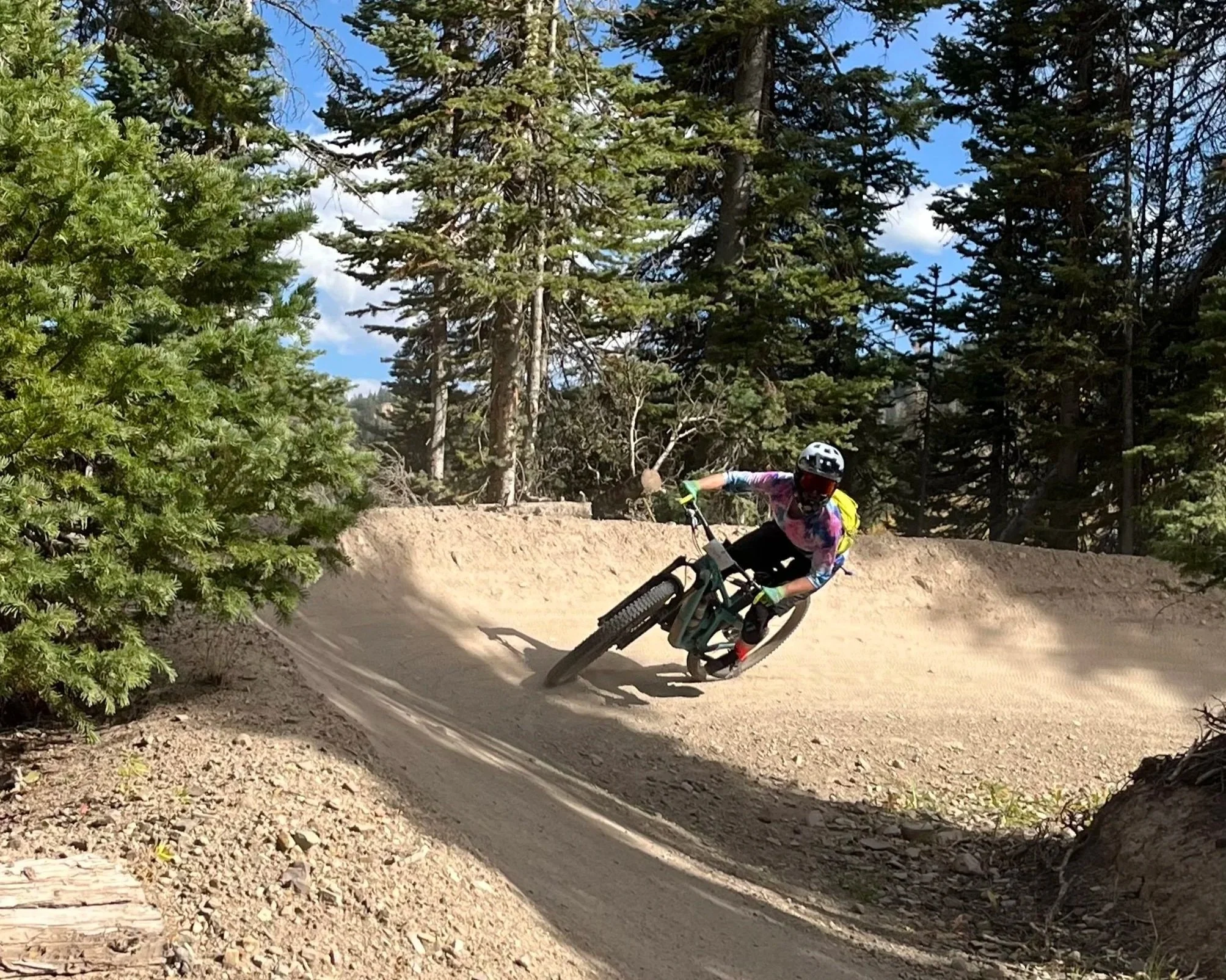 Danielle Kosecki mountain biking.